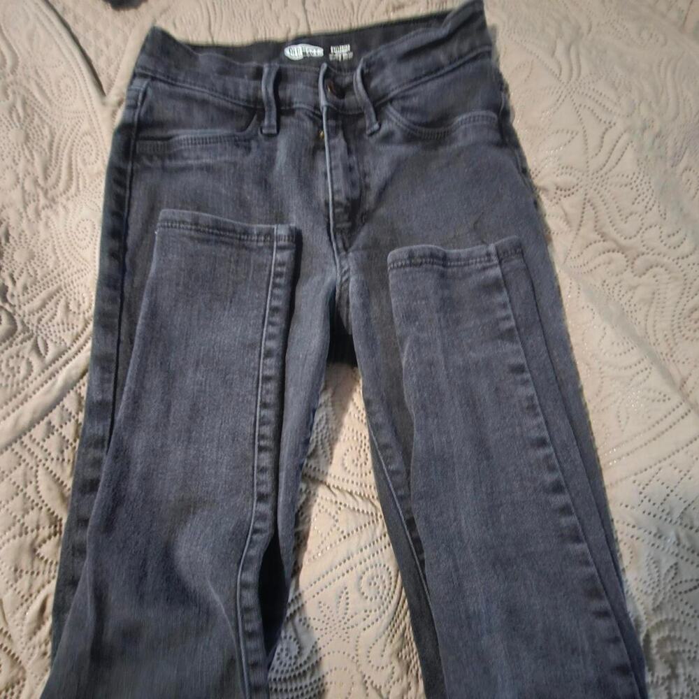 Girls size 14 old navy faded black